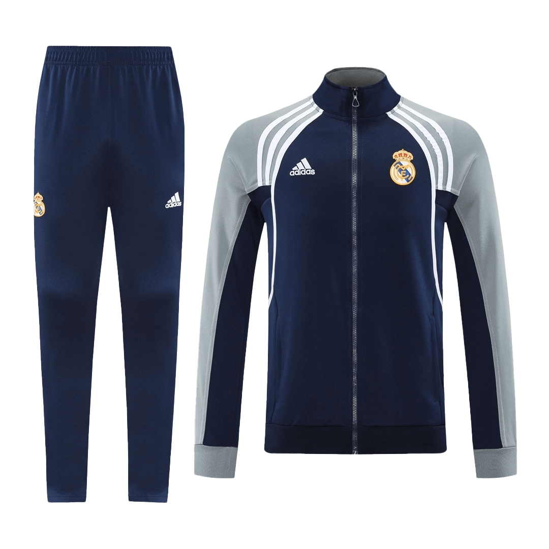 Real Madrid Träningsset (Jacka+Byxor) 2025/26 Mörkblå