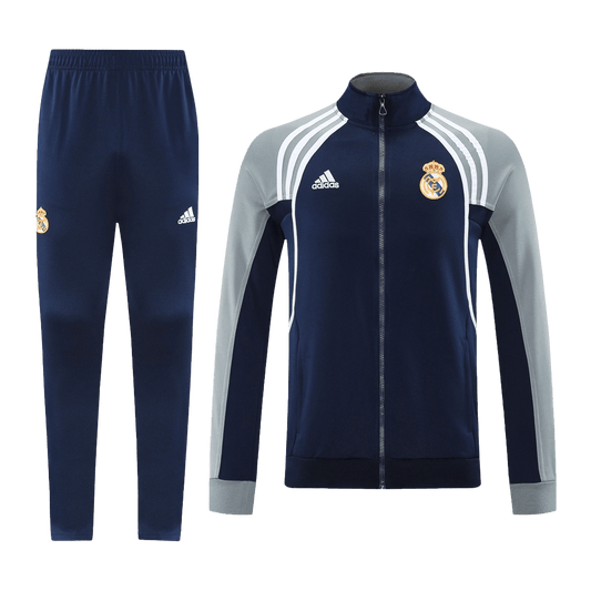 Real Madrid Träningsset (Jacka+Byxor) 2025/26 Mörkblå