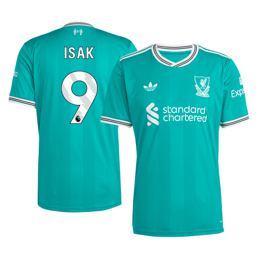 Liverpool Tröja ISAK #9 2025/26 Tredje Grön