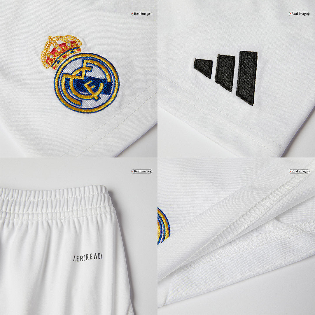 Real Madrid Tröja 2024/25 Hemma Vit Barn-2