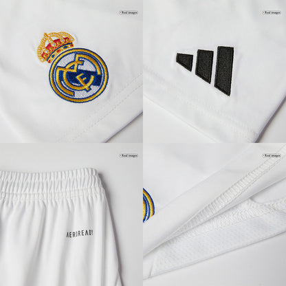 Real Madrid Tröja MBAPPÉ #9 2024/25 Hemma Vit Barn-2