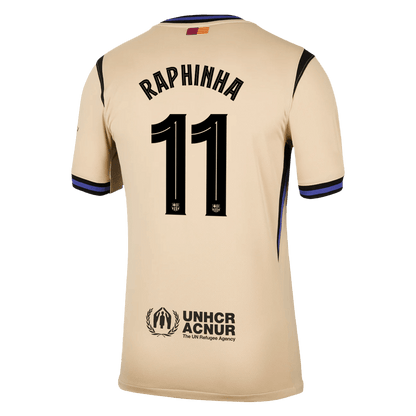 Barcelona Tröja RAPHINHA #11 2025/26 Borta Gul - UCL-13