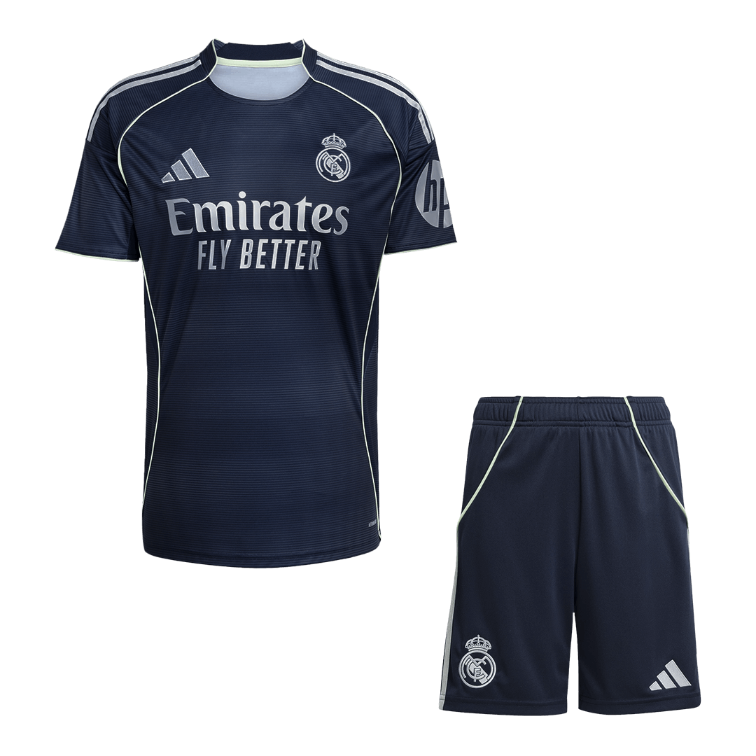 Real Madrid Tröja Bortaställ 2025/26 Mörkblå