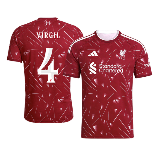 VIRGIL #4 Liverpool Tröja 2026/27 Hemma Premium Röd - UCL