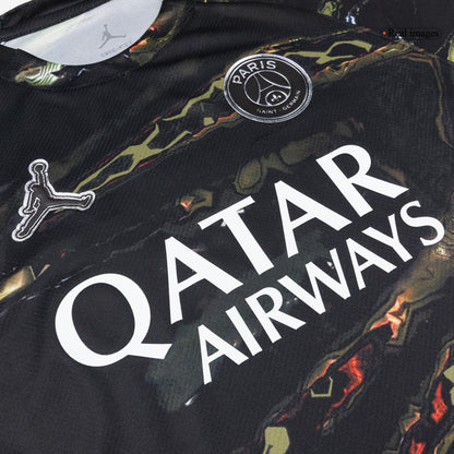 PSG Tröja 2025/26 Långärmad Svart-4