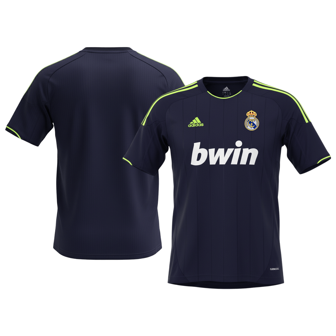 Real Madrid Bortatröja 2012/13 Retro Tröja
 Svart-8