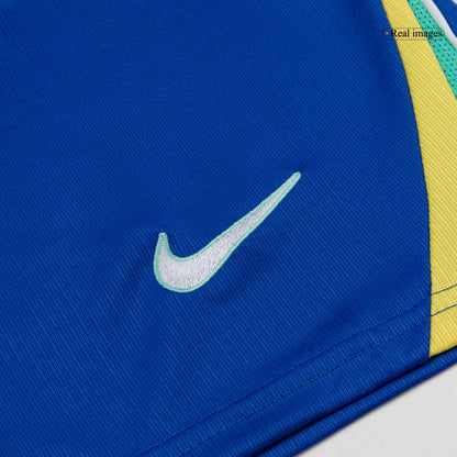Brasilien Tröja 2026 Hemma Gul Barn-2