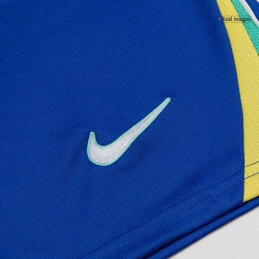 Brasilien Tröja 2026 Hemma Gul Barn-1