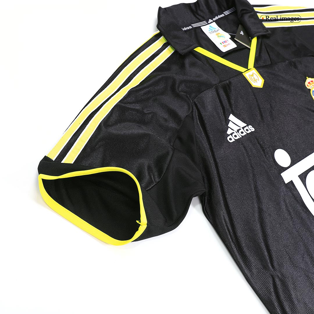 Real Madrid Bortatröja 1999/00 Retro Tröja
 Svart