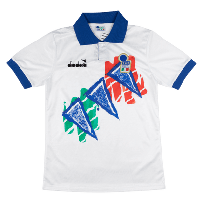 Italien Före matchtröja 1994 Retro Tröja
 Vit