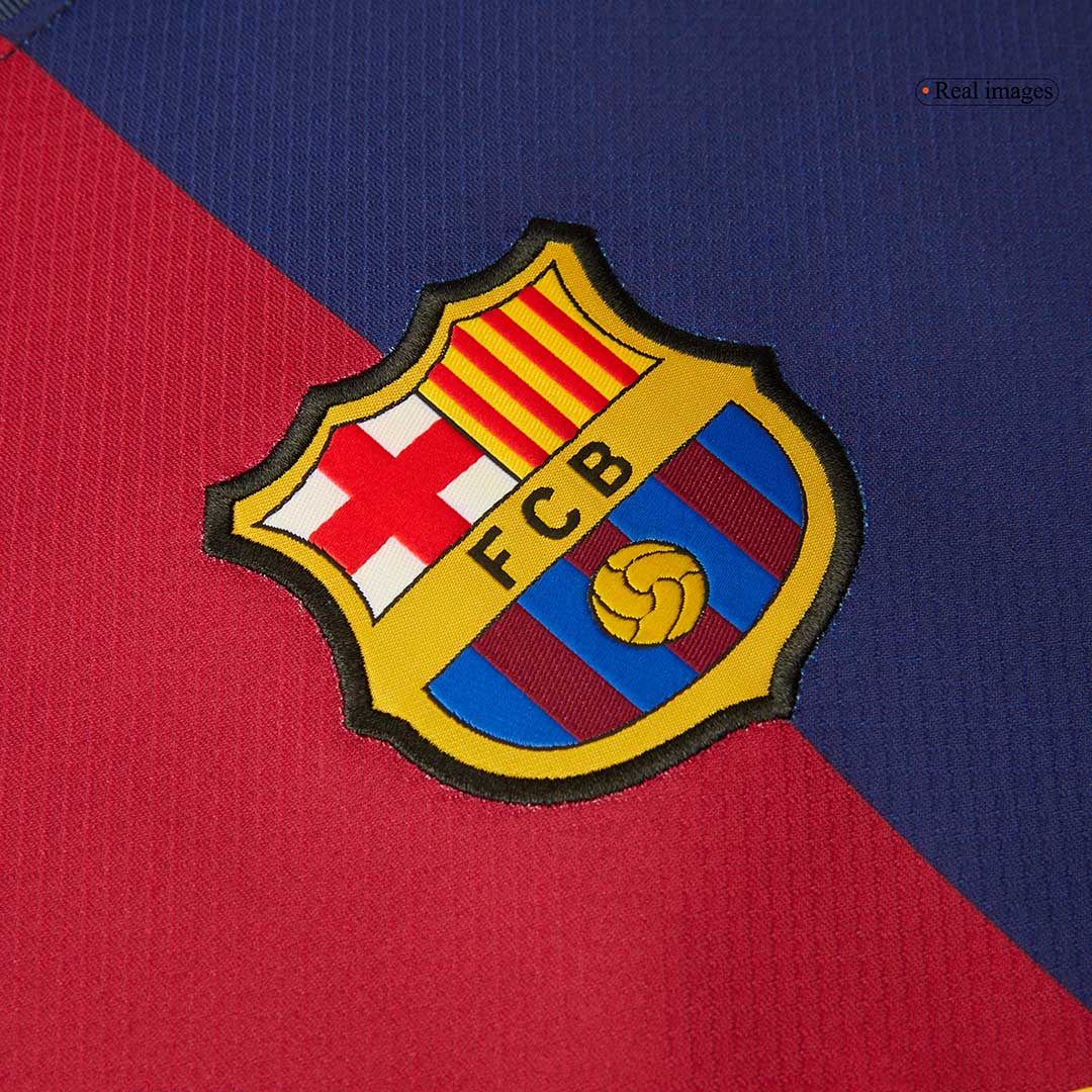 Barcelona Tröja RAPHINHA #11 2024/25 Hemma Röd & Blå - UCL