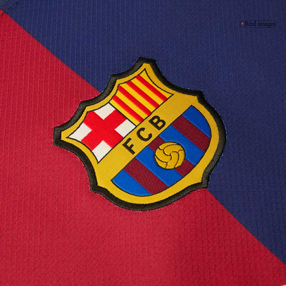 Barcelona Tröja 2024/25 Hemma Röd & Blå - 125-årsjubileum-10
