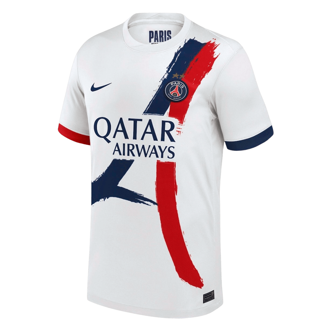 PSG Tröja Champions of Europe #26 2024/26 Borta Vit