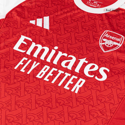 SAKA #7 Arsenal Tröja 2025/26 Hemma Premium Röd-6