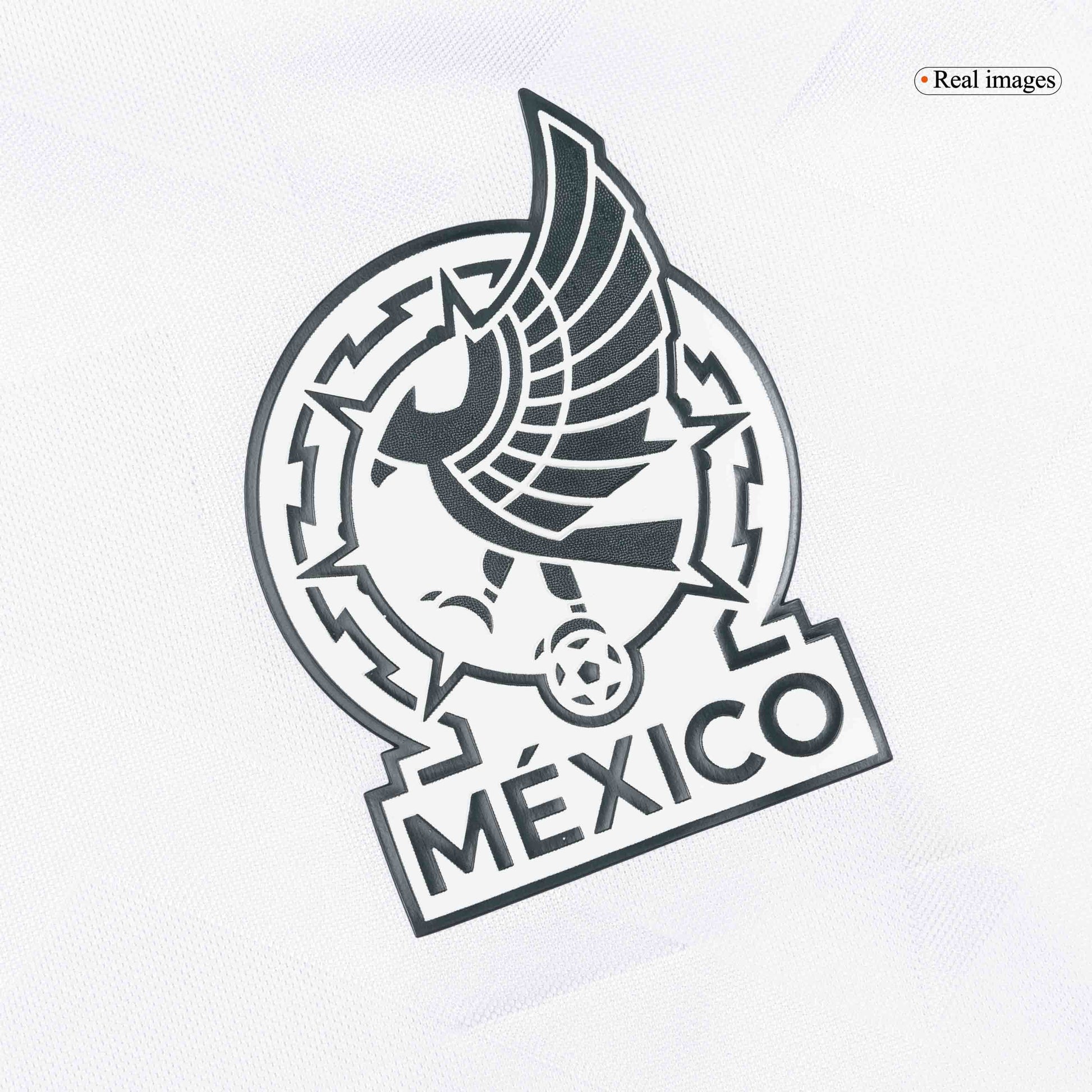 Mexiko Tröja RAÚL #9 2026 Borta Autentisk Vit-7