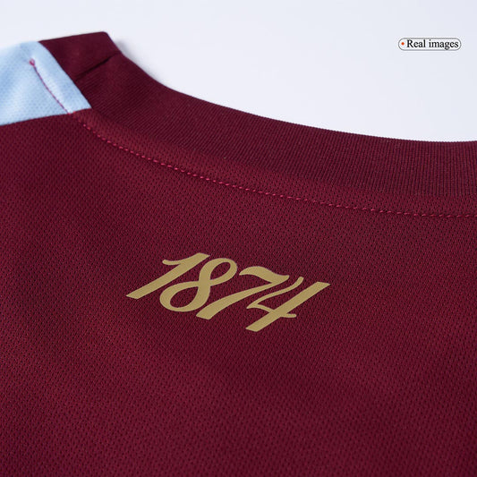 Aston Villa Tröja 2025/26 Hemma Röd-1