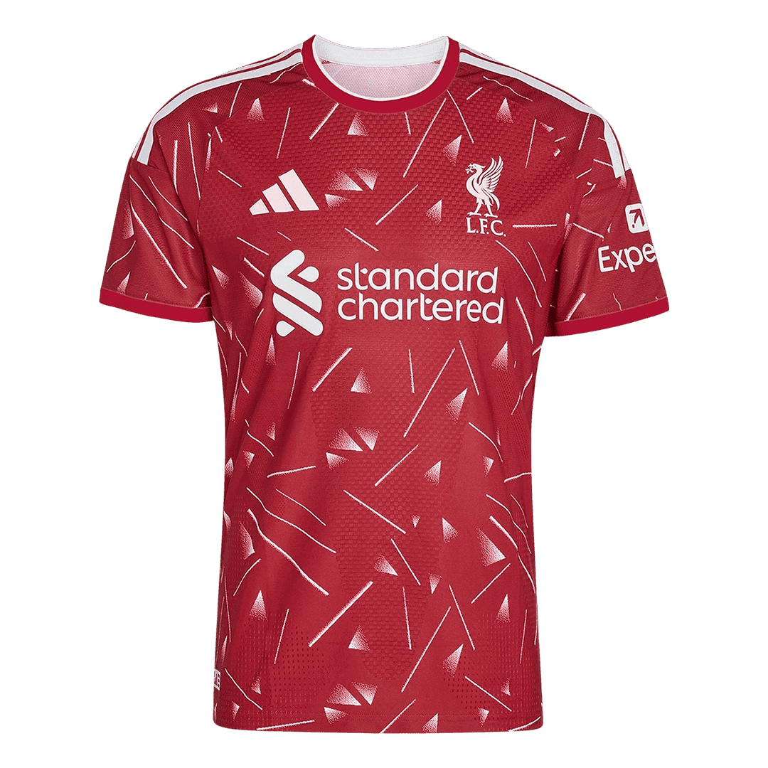 Liverpool Tröja SZOBOSZLAI #8 2026/27 Hemma Autentisk Röd - UCL-2