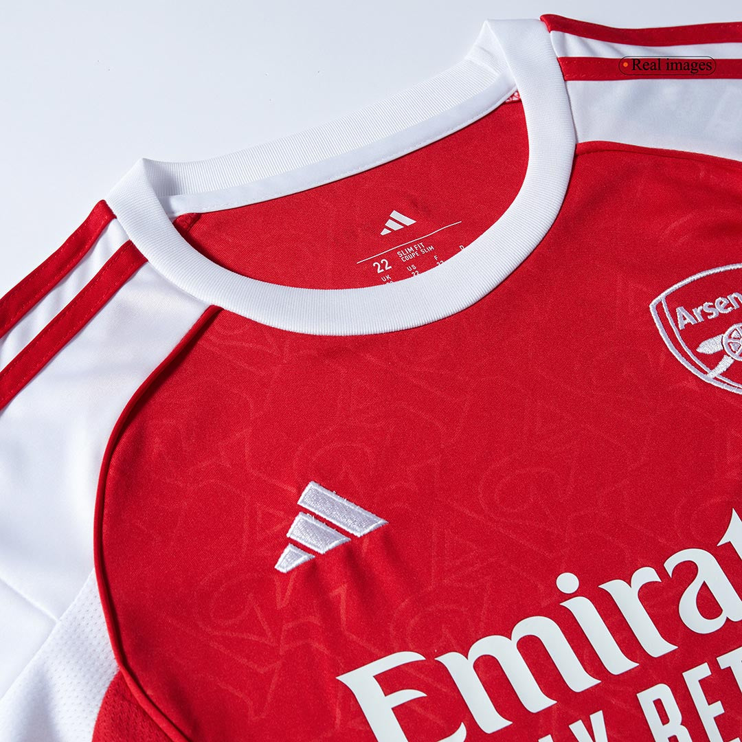 Arsenal Tröja 2025/26 Hemma Röd Barn