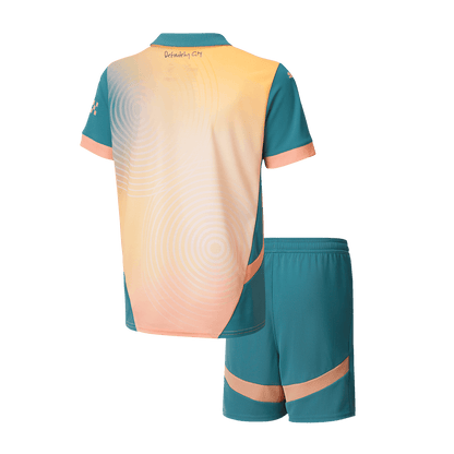 Manchester City Tröja 2024/25 Fourth Away Blå Barn - Definitely City-18