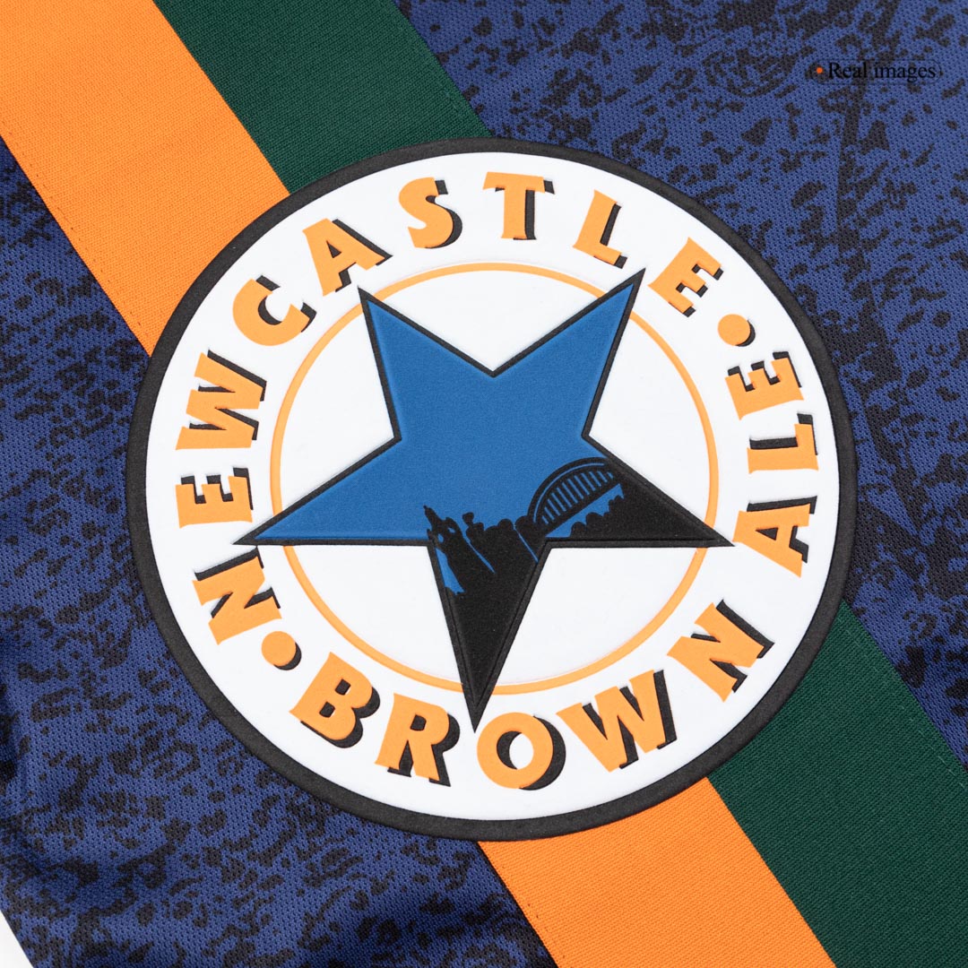Newcastle United Bortatröja 1997/98 Retro Tröja
 Mörkblå-3