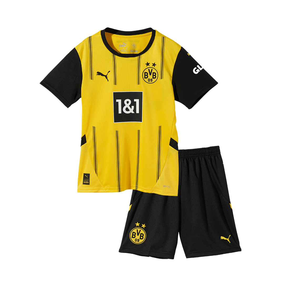 Borussia Dortmund Tröja 2024/25 Hemma Gul Barn
