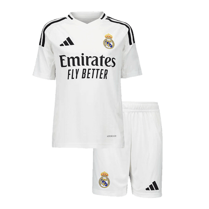 Real Madrid Tröja BELLINGHAM #5 2024/25 Hemma Vit Barn-15
