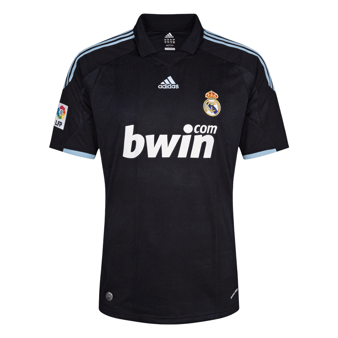 Real Madrid Bortatröja 2009/10 Retro Tröja
 Svart