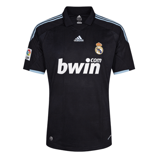 Real Madrid Bortatröja 2009/10 Retro Tröja
 Svart
