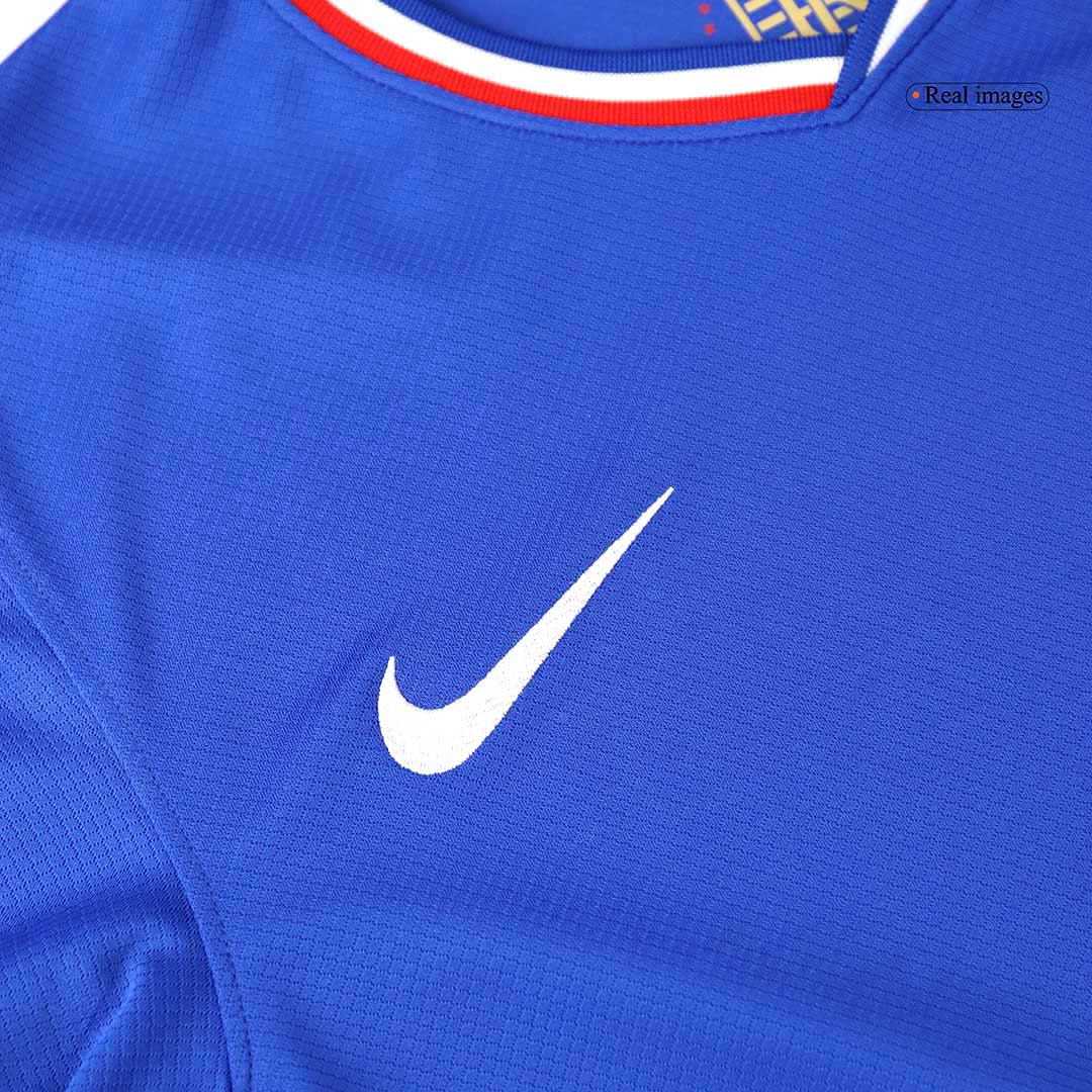 Frankrike Tröja COMAN #20 Euro 2024 Hemma Blå