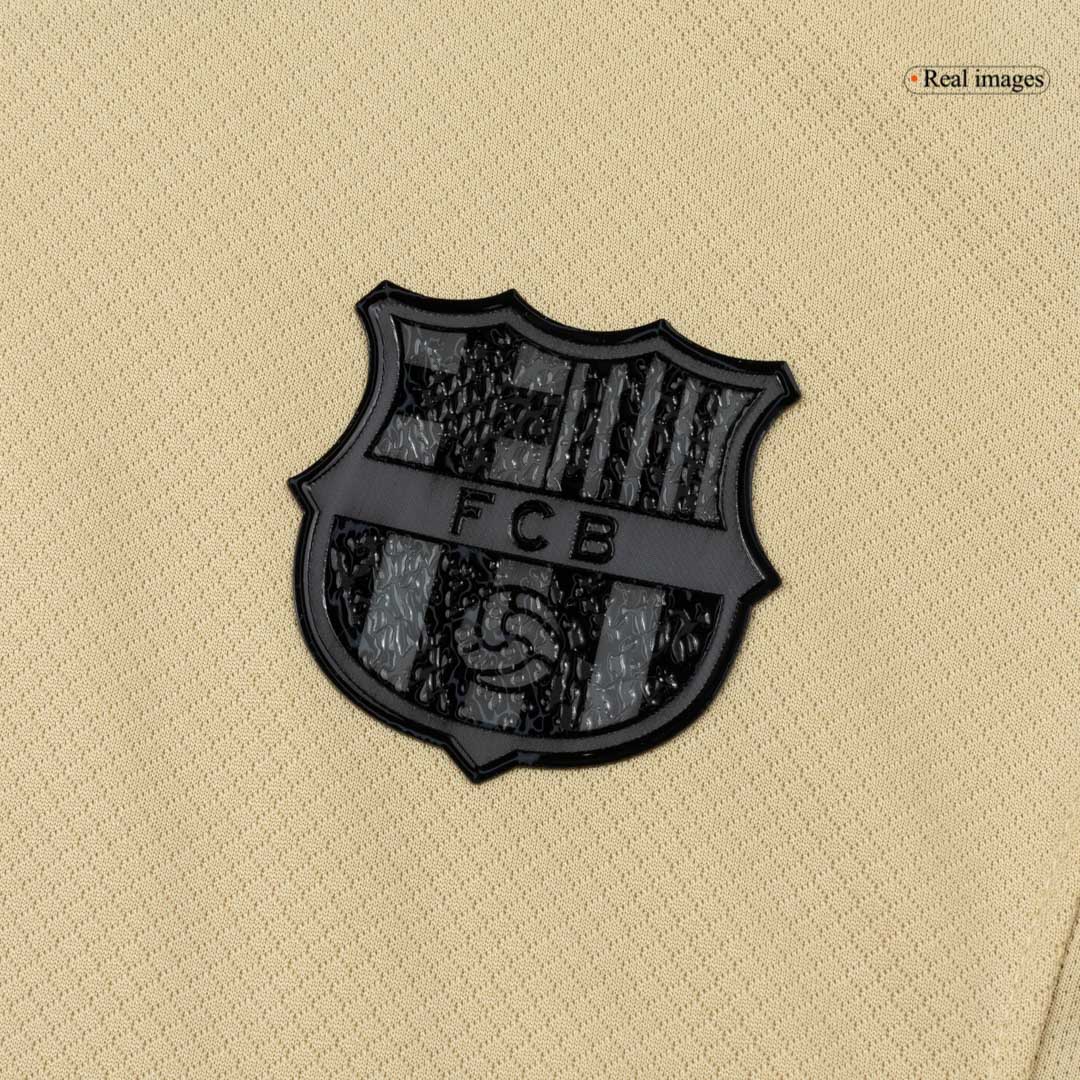 Barcelona Tröja 2025/26 Borta Gul Dam-8