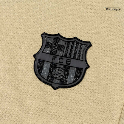 Barcelona Tröja 2025/26 Borta Gul Dam-8