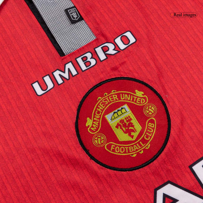 Manchester United Hemmatröja 1996/97 Retro Tröja
 Röd-6