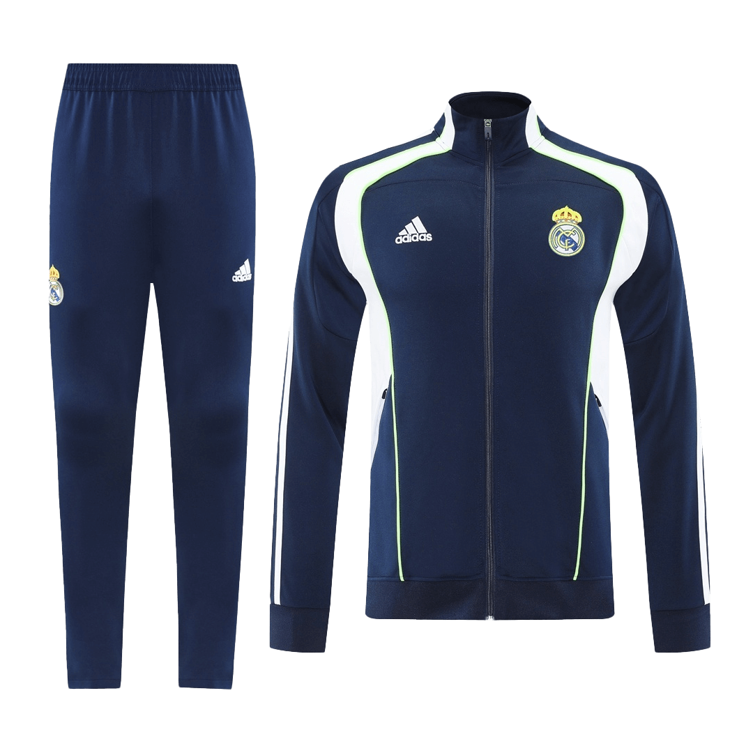 Real Madrid Träningsset (Jacka+Byxor) 2025/26 Mörkblå