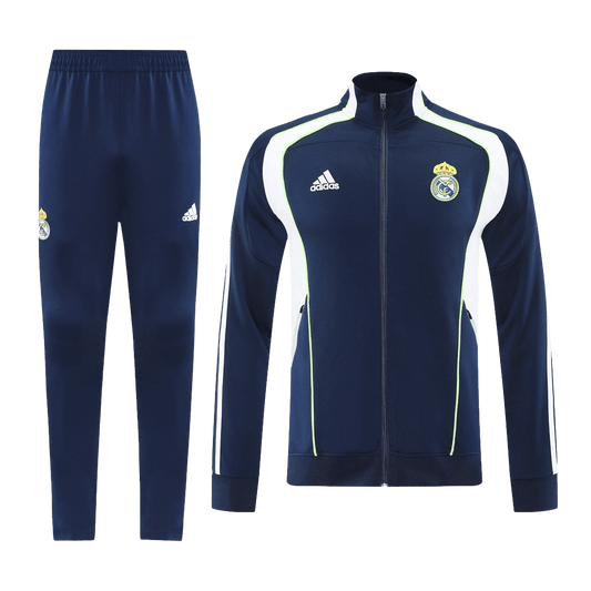 Real Madrid Träningsset (Jacka+Byxor) 2025/26 Mörkblå