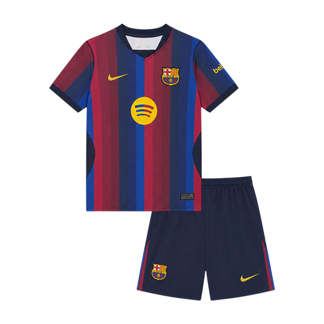Barcelona Tröja 2026/27 Hemma Autentisk Röd & Blå Barn Autentisk