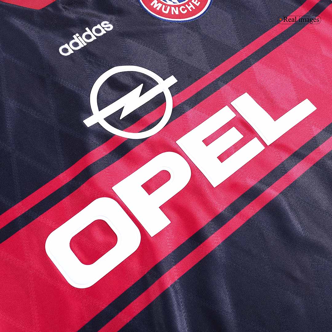 Bayern Munich Hemmatröja 1997/99 Retro Tröja
 Black&Red-2