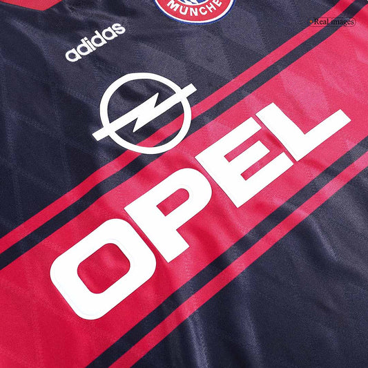 Bayern Munich Hemmatröja 1997/99 Retro Tröja
 Black&Red-1