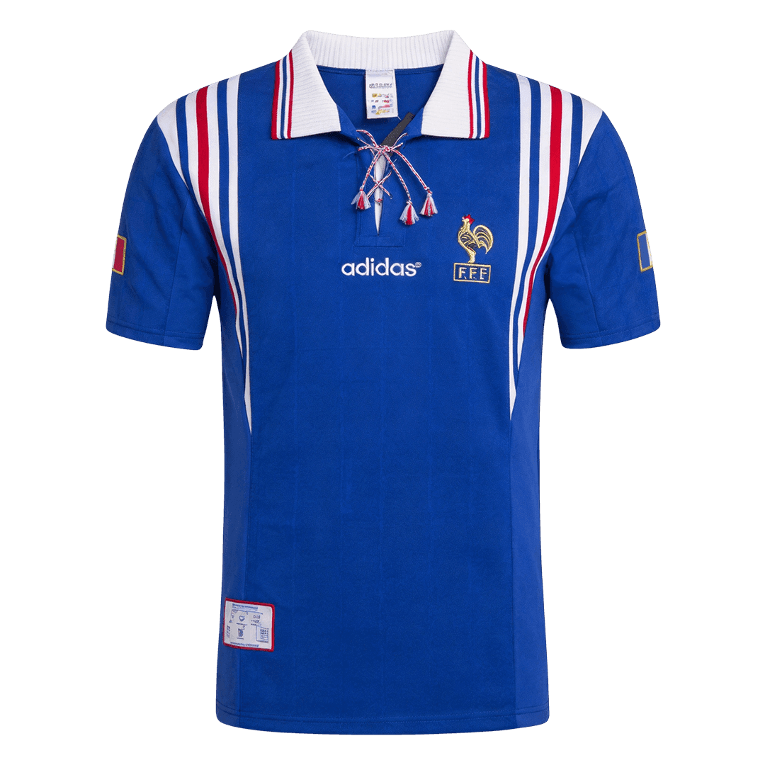 Frankrike Hemmatröja 1996 Retro Tröja
 Blå