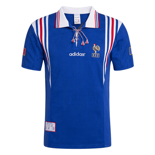 Frankrike Hemmatröja 1996 Retro Tröja
 Blå