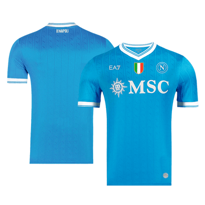 Napoli Tröja 2025/26 Hemma Blå-11