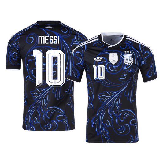 Argentina Tröja MESSI #10 2026 Borta Svart