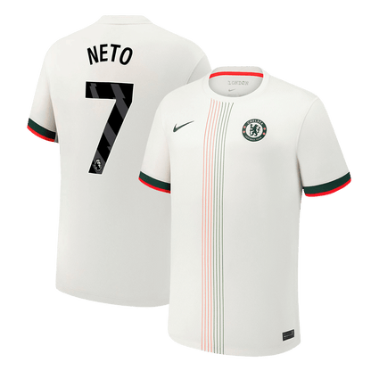 Chelsea Tröja NETO #7 2025/26 Borta Vit