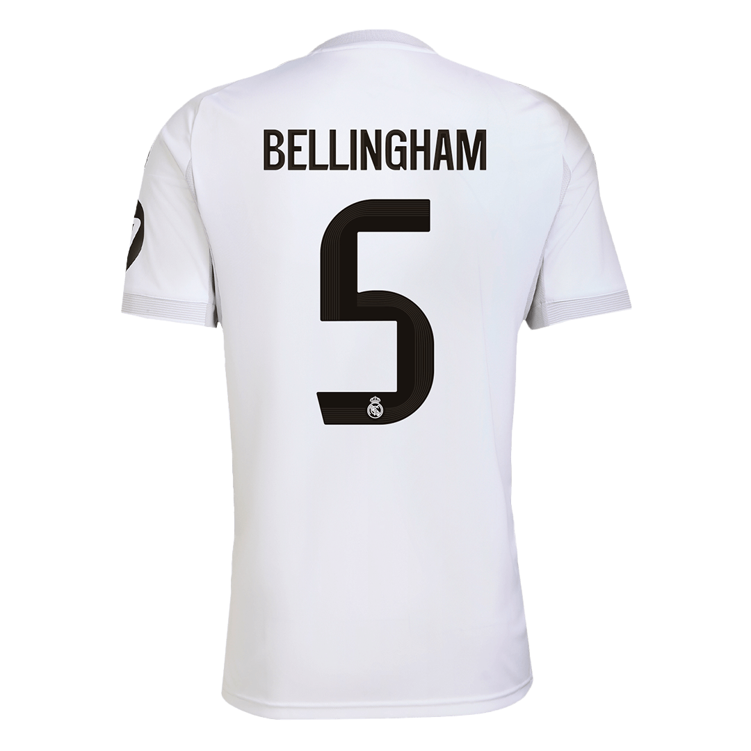 BELLINGHAM #5 Real Madrid Tröja 2025/26 Hemma Premium Vit