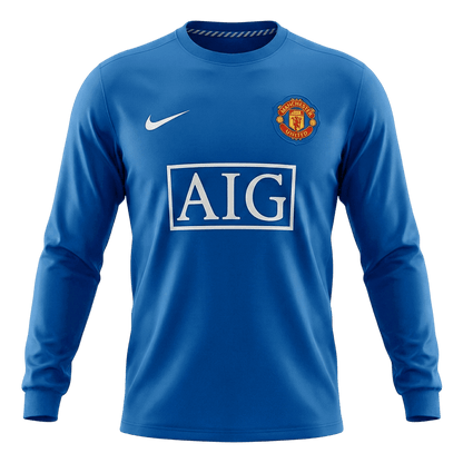 Manchester United Tredjetröja 2008/09 Retro Tröja
 Blå