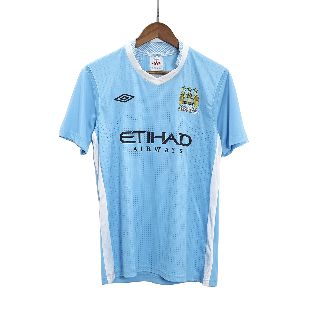 Manchester City Hemmatröja 2011/12 Retro Tröja
 Blå