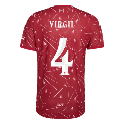 Liverpool Tröja VIRGIL #4 2026/27 Hemma Autentisk Röd - UCL-3