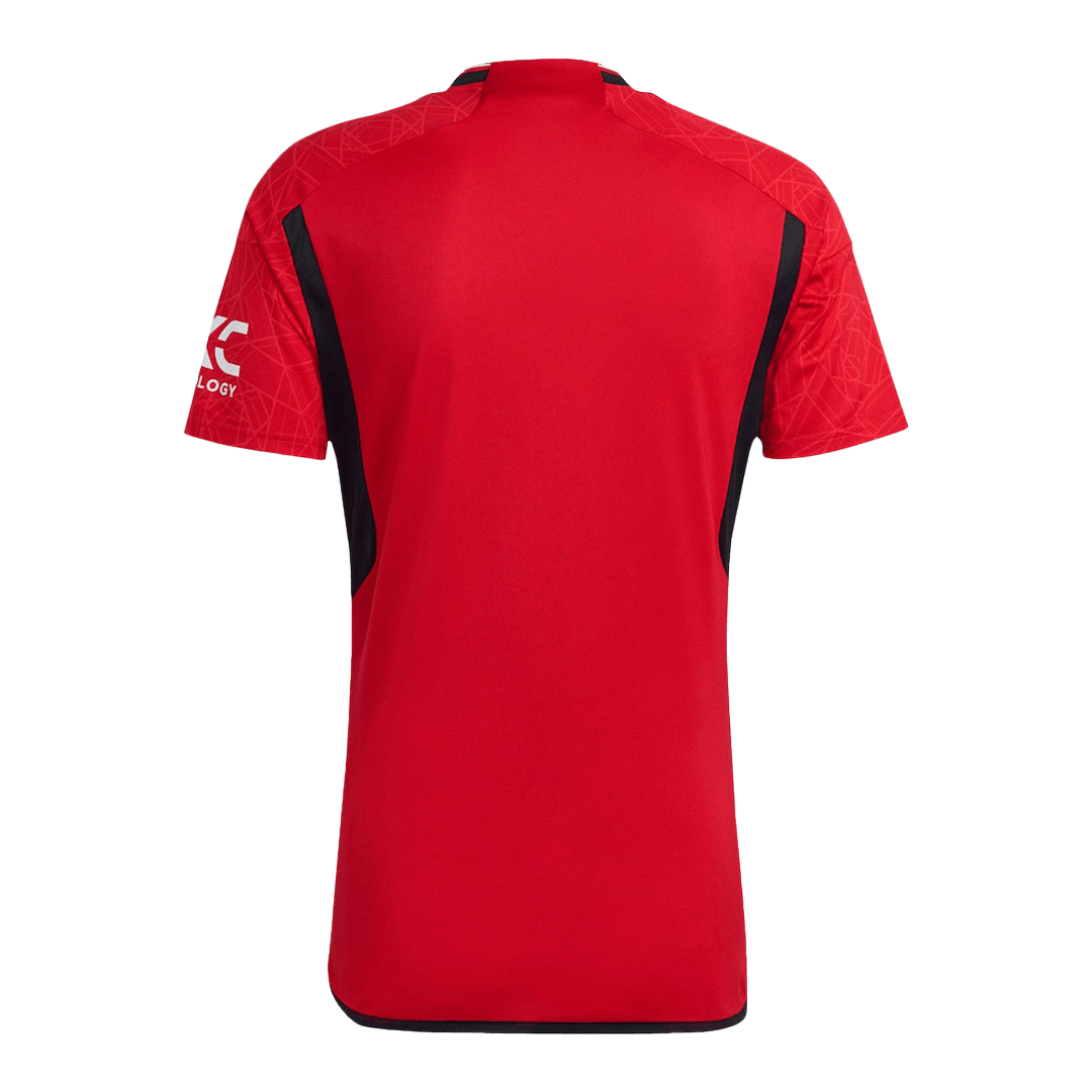 Manchester United Tröja B.FERNANDES #8 2023/24 Hemma Röd-2
