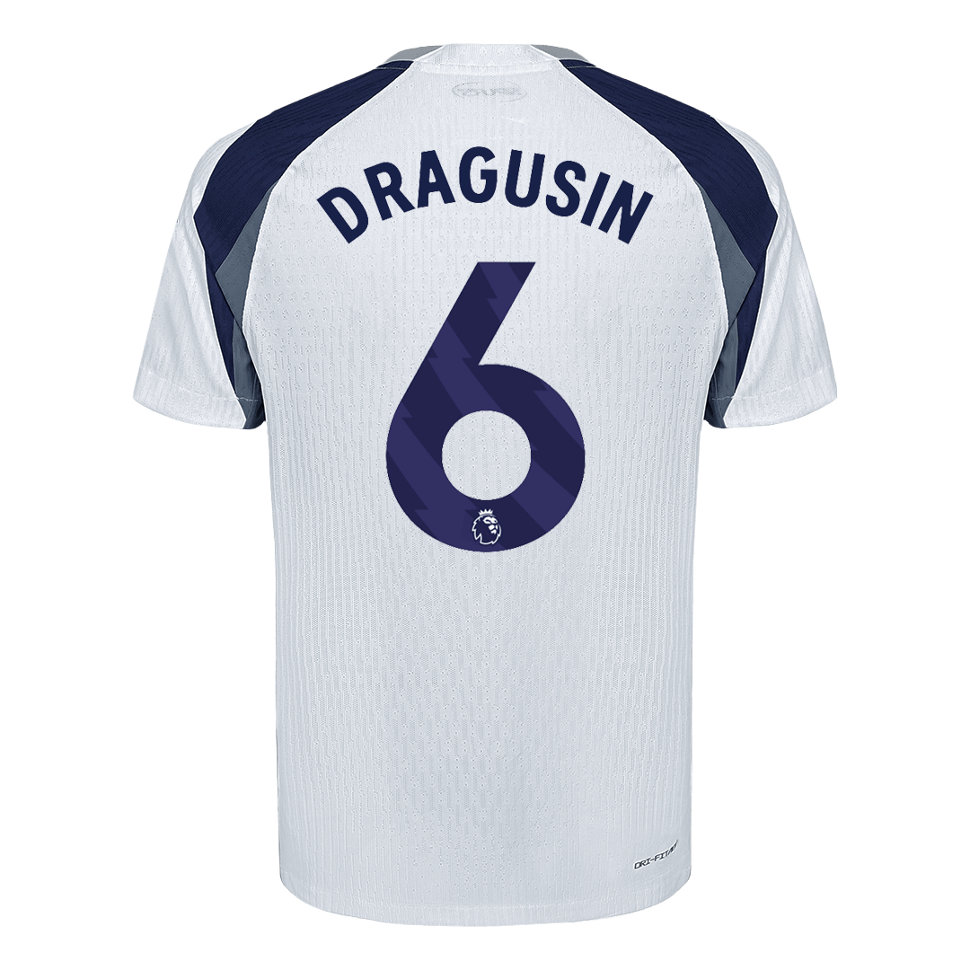 Tottenham Hotspur Tröja DRAGUSIN #6 2025/26 Hemma Vit