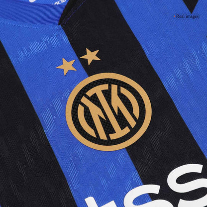Inter Milan Tröja LAUTARO #10 2024/25 Hemma Autentisk Blå och svart-8