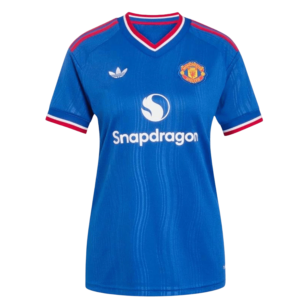 Manchester United Tröja 2026/27 Borta Blå Dam